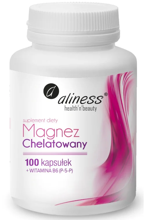 Aliness Magnez Chelatowany 100 kapsułek