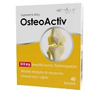 OsteoActive kapsułki ze składnikami wspomagającymi utrzymanie zdrowych kości i zębów, 40 szt.