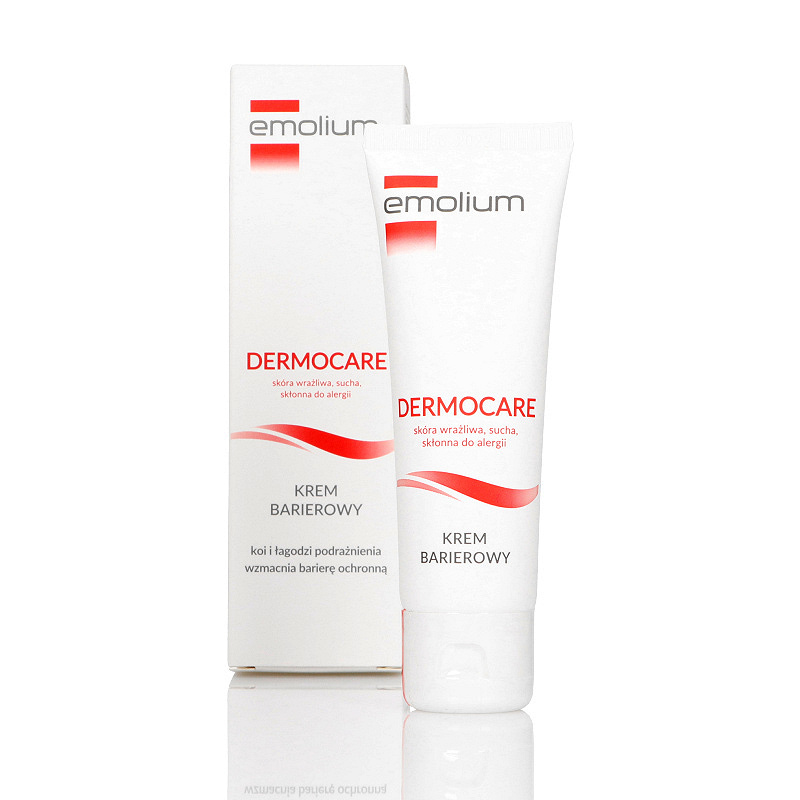 Emolium Dermocare Krem barierowy, do skóry nadwrażliwej, podrażnionej, 40 ml
