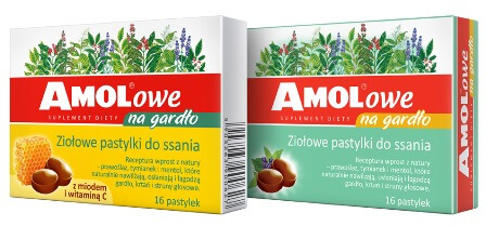 Amolowe , ziołowe pastylki, 16 szt. KRÓTKA DATA 30.05.2025