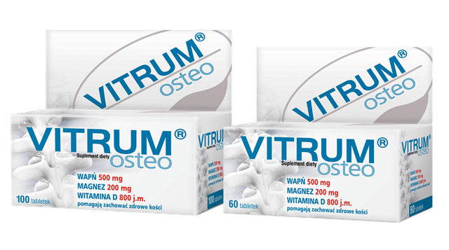 Кальций с витамином D Vitrum Osteo, с магнием и цинком, 60 таблеток