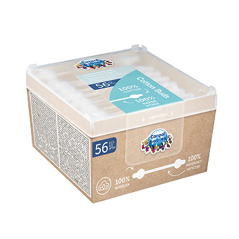 Canpol Babies , bezpieczne patyczki higieniczne, 56 szt.