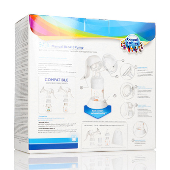 Canpol Babies Laktator ręczny Basic, dla kobiet karmiących