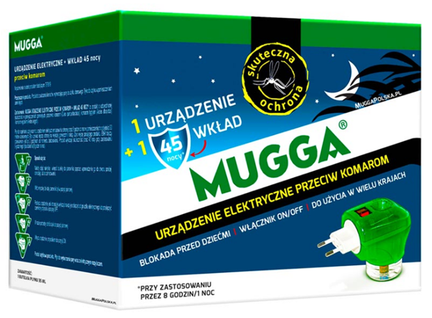 Mugga Elektro, urządzenie + 1 wkładów