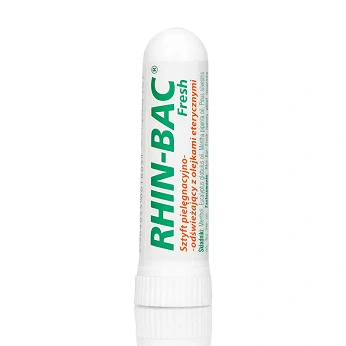 Rhin-Bac Fresh, sztyft pielęgnacyjno-odświeżający z olejkami eterycznymi, 1 szt.