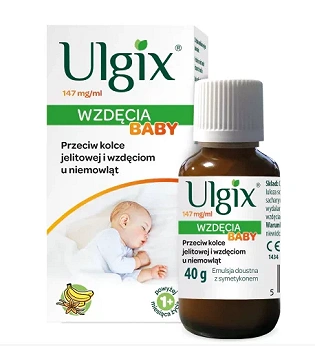 Ulgix Wzdęcia Baby, emulsja doustna, 40 g