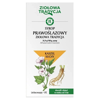 Ziołowa Tradycja, syrop prawoślazowy, 250 g