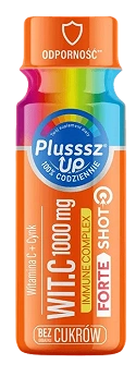 Plusssz Up Wit.C 1000mg Immune Complex, shot o smaku czarnej porzeczki, 50 ml
