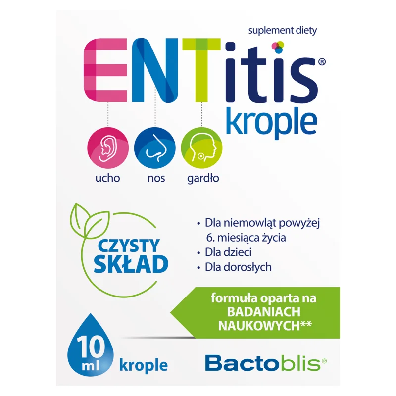 ENTitis krople, zawiesina doustna, 10 ml