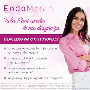 Endomesin, 60 kapsułek twardych + 60 kapsułek miękkich