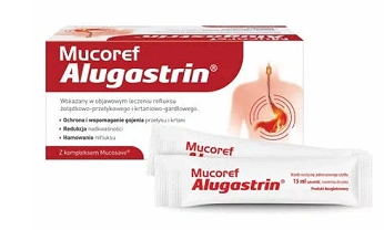 Mucoref Alugastrin, 14 saszetek x 15ml