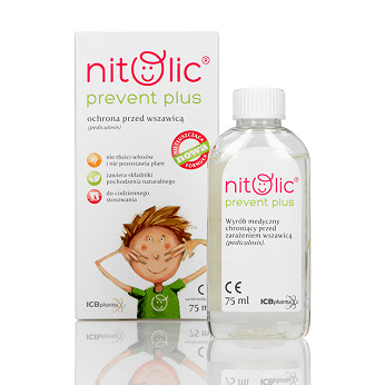 Pipi NITOLIC Prevent Plus Ochrona, spray chroniący przed wszawicą, 75 ml