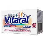 Vitaral tabletki z witaminami i minerałami, 60 szt.
