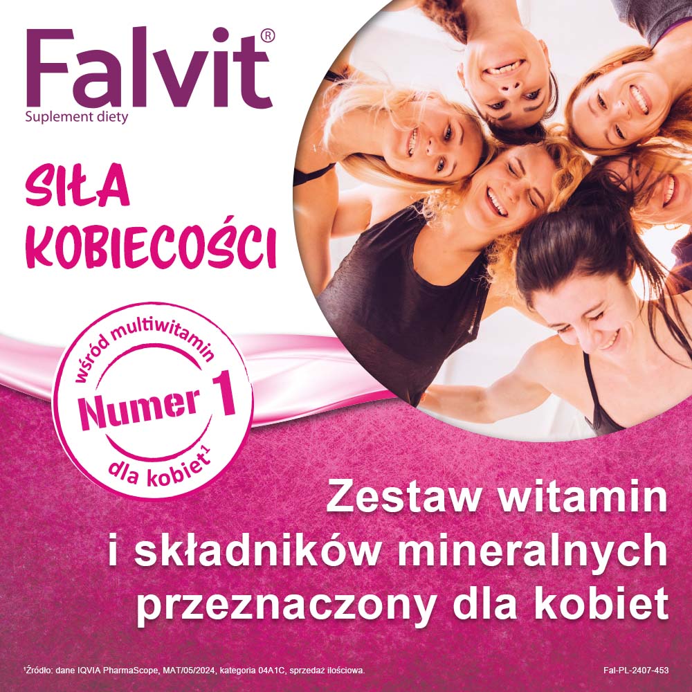 Falvit, 60 tabletek + 10 tabletek