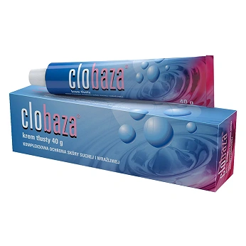 Clobaza, krem do codziennej pielęgnacji skóry suchej i wrażliwej, tuba 40 g