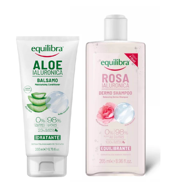 EQUILIBRA Equilibra, szampon różany, 265 ml + odżywka, 200 ml — Składniki i ocena