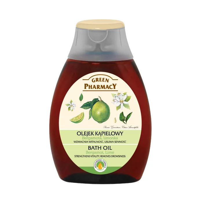 ELFA PHARM Green Pharmacy, olejek do kąpieli z bergamotką i limonką, 250 ml