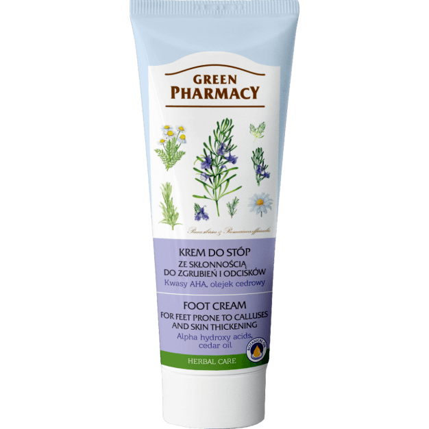 ELFA PHARM Green Pharmacy, krem do stóp przeciw odciskom, 75 ml