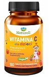 Naturell Witamina C tabletek do rozgryzania i żucia dla dzieci, 180 szt.