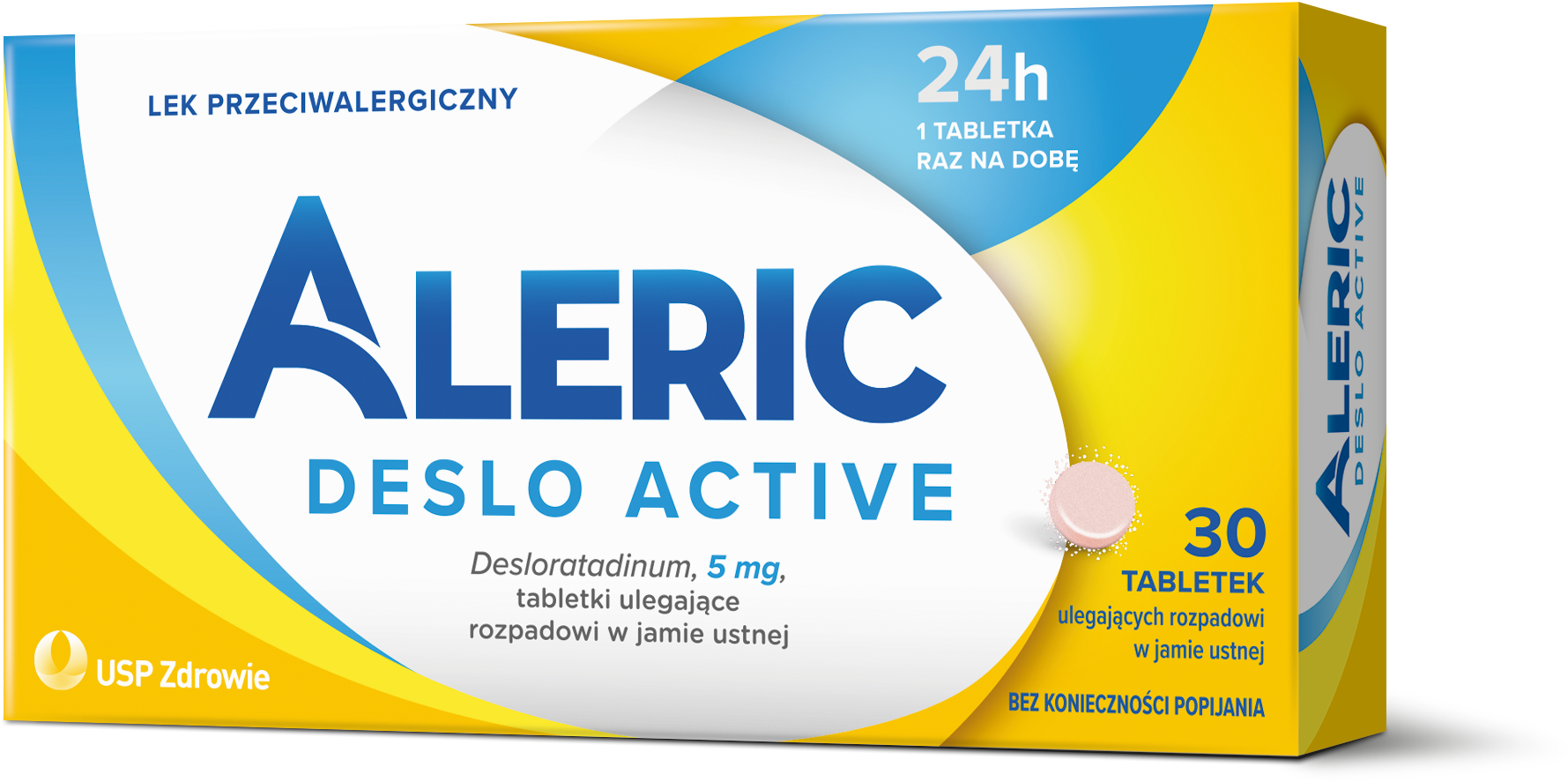Aleric Deslo Active 5mg, 30 tabletek