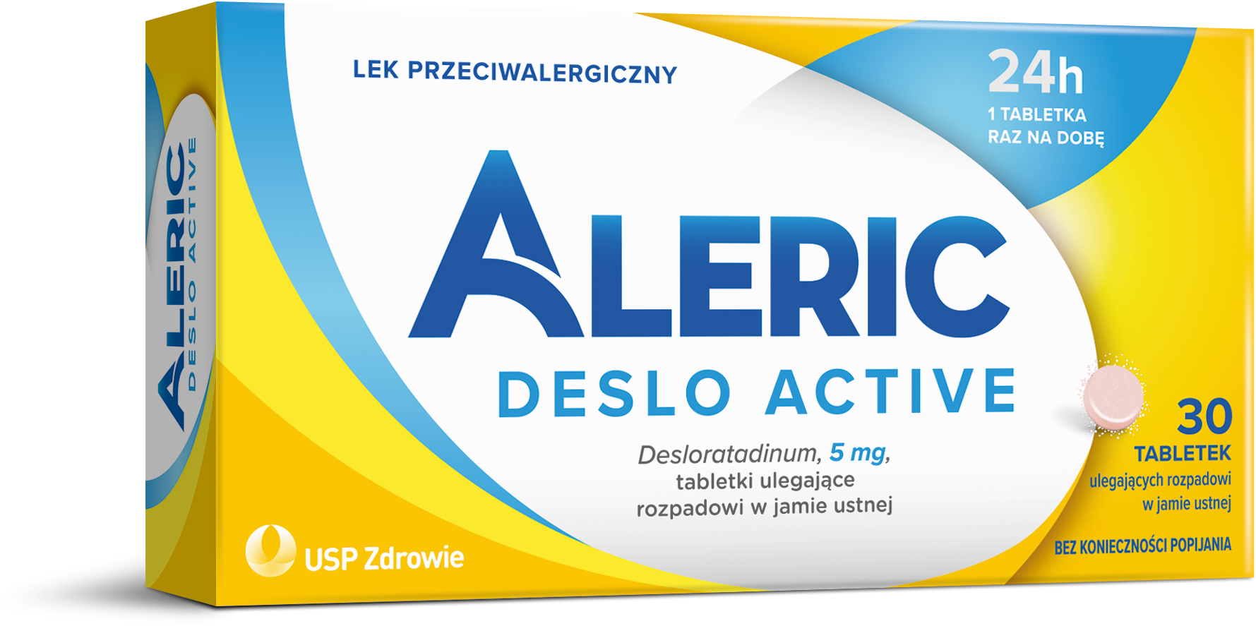 Aleric Deslo Active 5mg, 30 tabletek