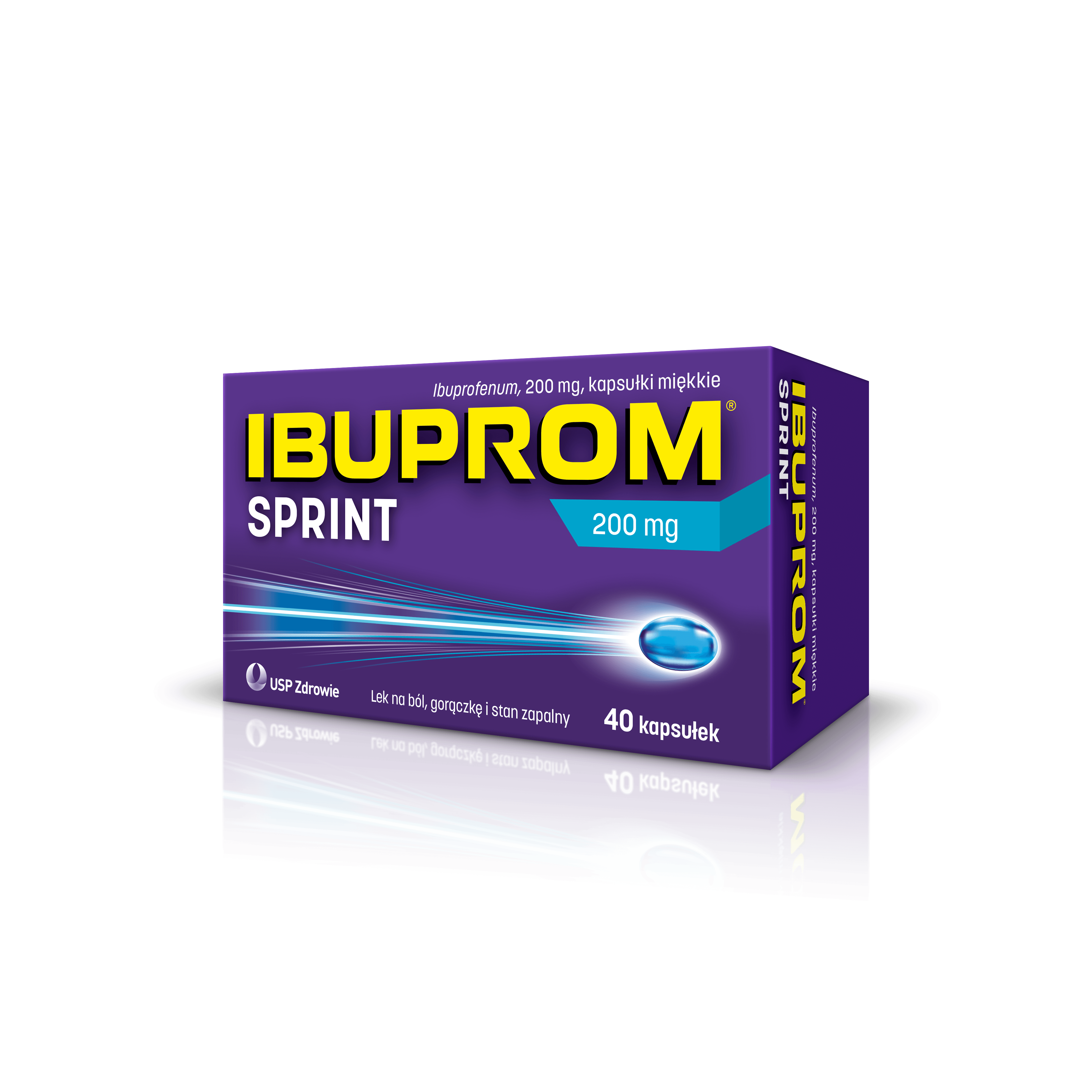Ibuprom Sprint 200mg 40 kapsułek