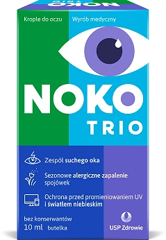 Noko Trio, krople do oczu, 10 ml