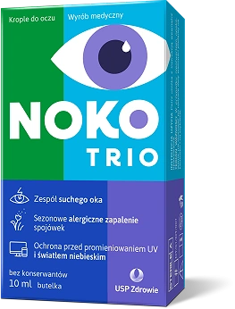 Noko Trio, krople do oczu, 10 ml