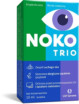Noko Trio, krople do oczu, 10 ml