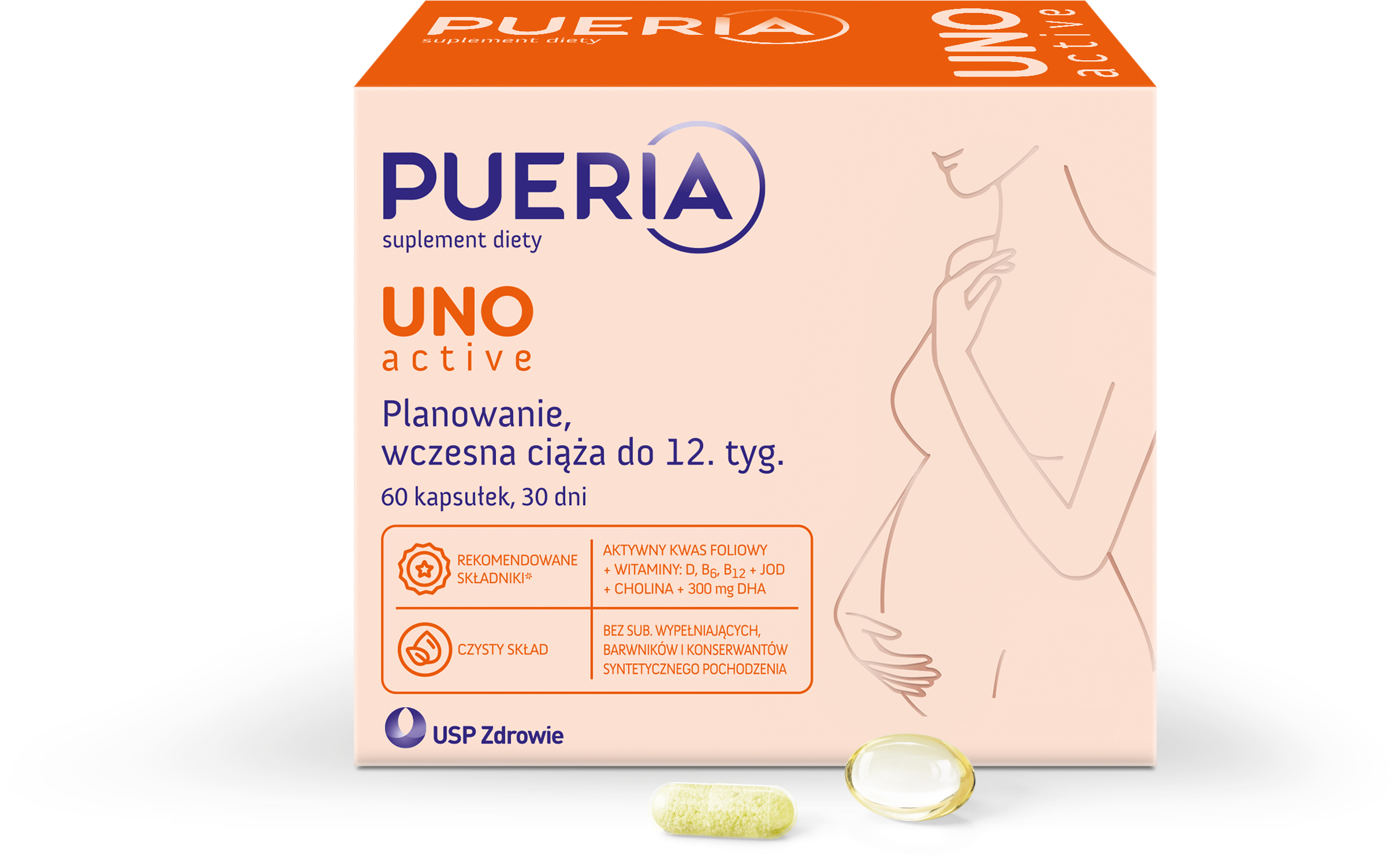Pueria Uno Active, 60 kapsułek