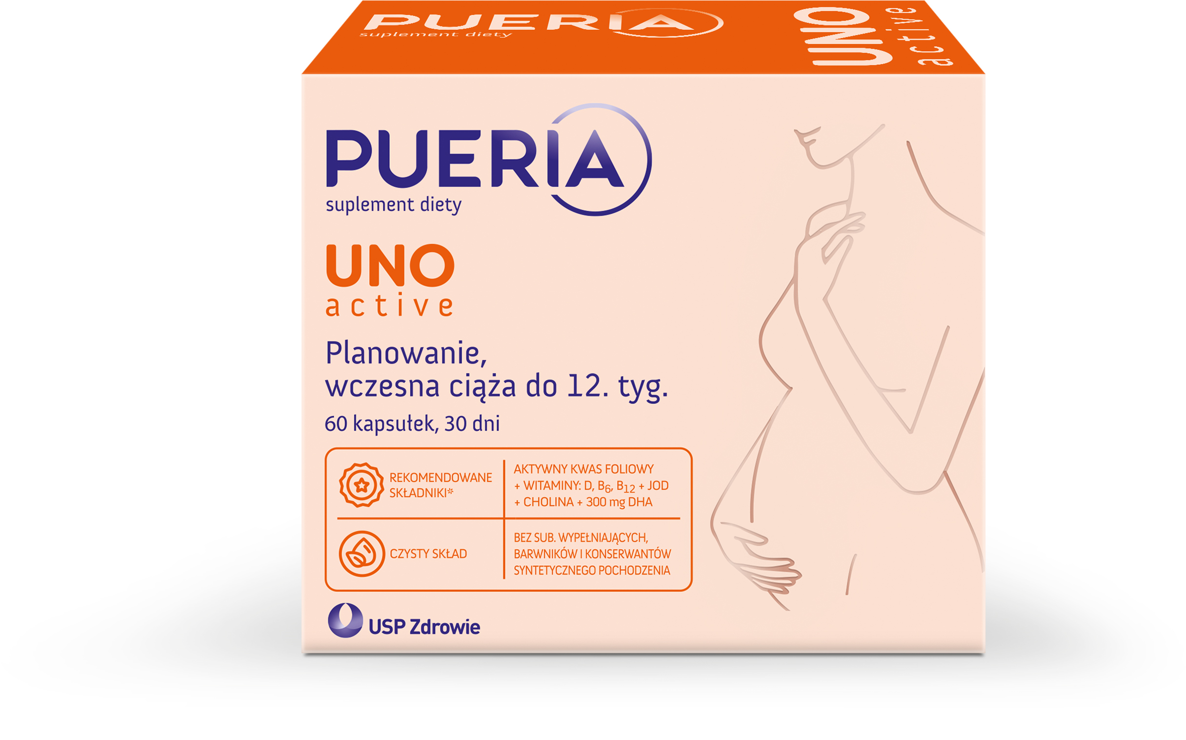 Pueria Uno Active, 60 kapsułek