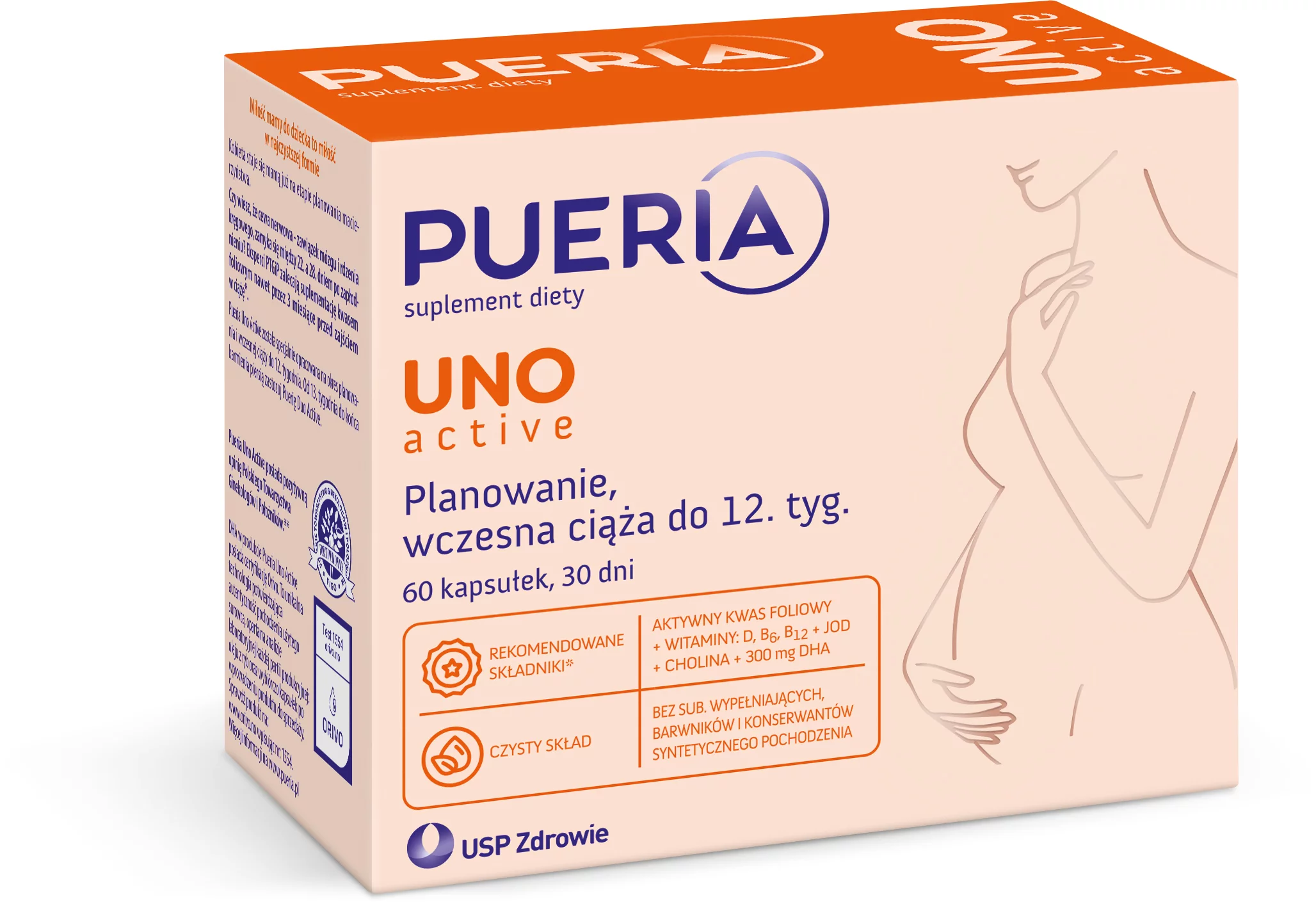 Pueria Uno Active, 60 kapsułek