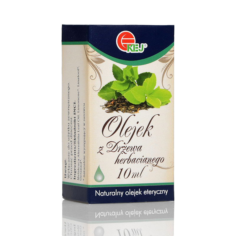 KEJ Öl ätherisch z Teebaum, zur Pflege fettige Haut, 10 ml — Inhaltsstoffe und Bewertung