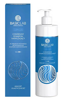 BasicLab, codzienny szampon nawilżający, 300 ml