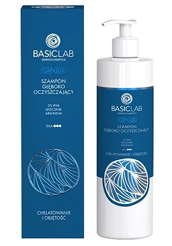 Basiclab, szampon głęboko oczyszczający, 300 ml