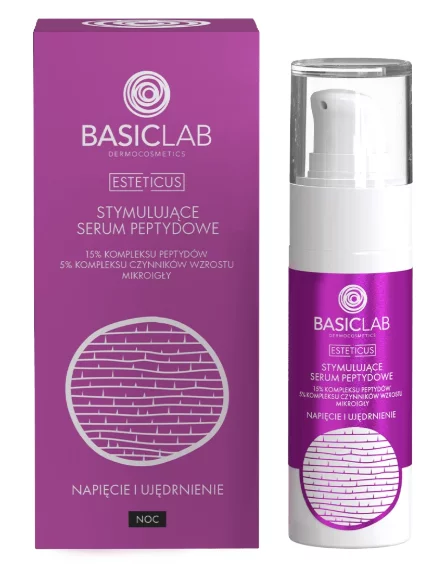 NEW APPROACH SP. Z O.O. BasicLab, stymulujące serum peptydowe, 30 ml — Składniki i ocena