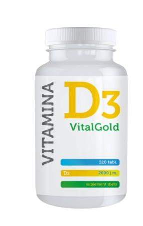 D3 Vitalgold, 120 tabletek powlekanych