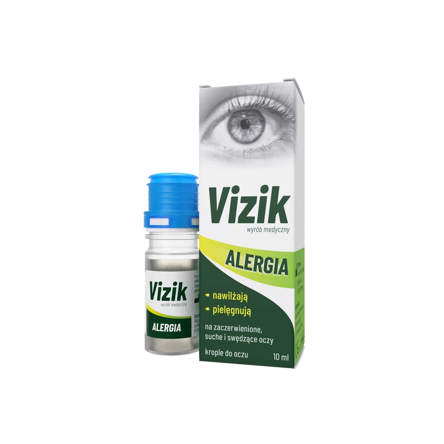 Vizik Alergia  krople na zaczerwienione, suche i swędzące oczy, 10 ml. 