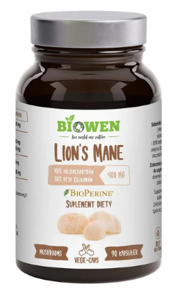 Biowen Lion's Mane 90 kapsułek