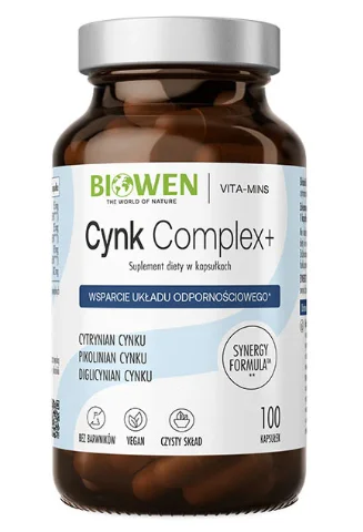 Biowen Zinc 3X Immunity,  100 kapsułek