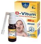 D-Vitum 400 j.m. aerozol z witaminą D dla niemowląt, 6 ml