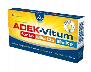 ADEK-Vitum forte, 60 kapsułek