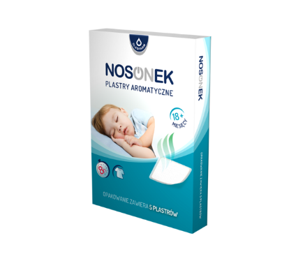 Nosonek plastry aromatyczne dla dzieci, 5 szt.