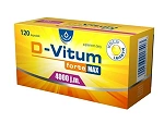 D-Vitum forte MAX 4000 j.m.  tabletki z witaminą D, 120 szt.