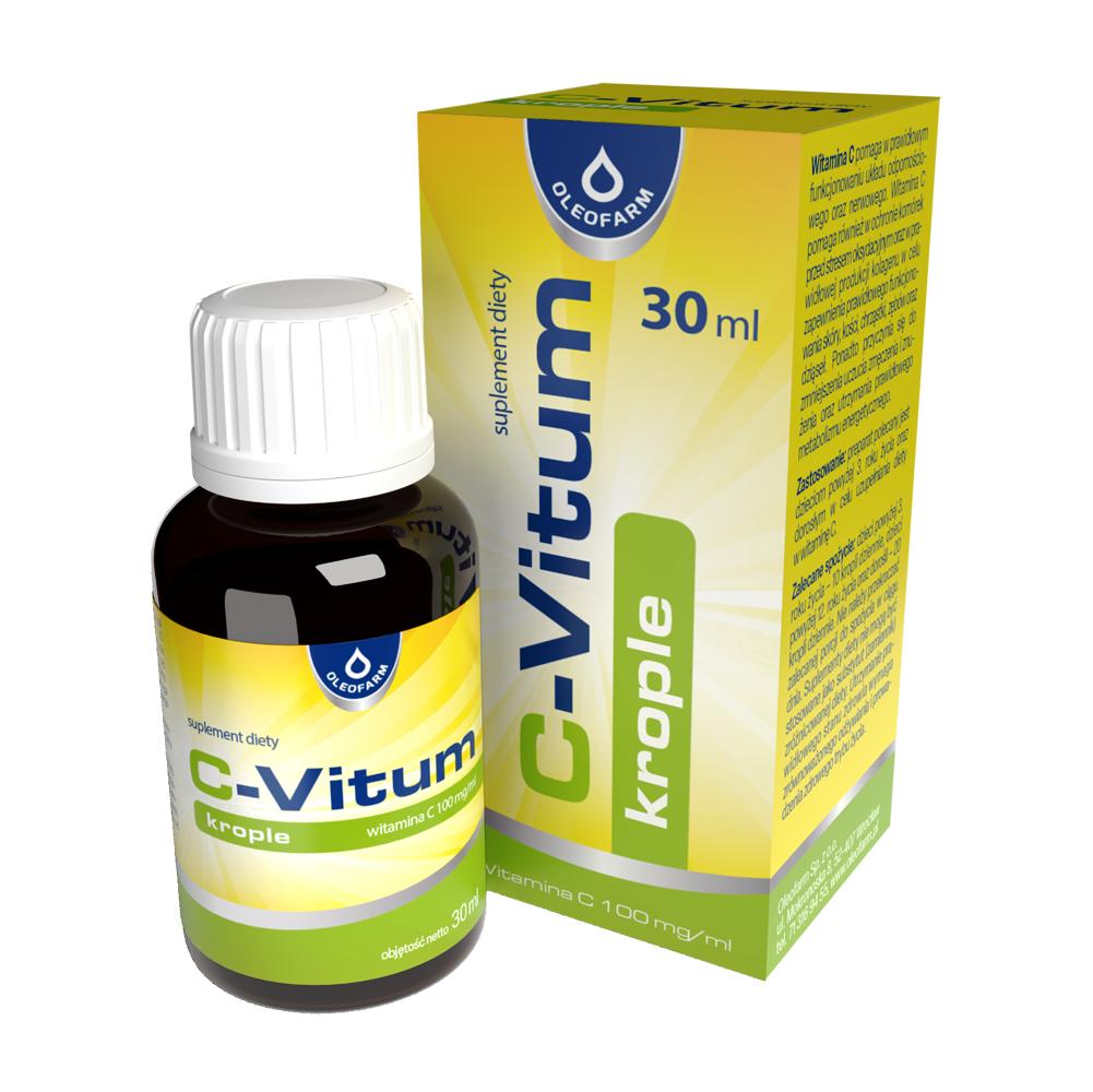C-Vitum, krople z witaminą C, 30 ml