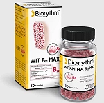Biorythm Witamina B12 kapsułki o przedłużonym uwalnianiu  z witaminą B12, 30 szt.