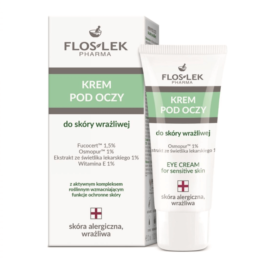 Flos-Lek Krem pod oczy, do skóry wrażliwej, 30 ml