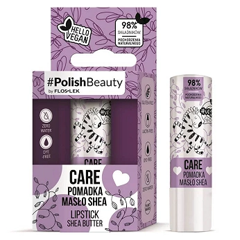 Flos-Lek Vege Lip Care CARE , pomadka do ust z masłem shea, 1 szt.
