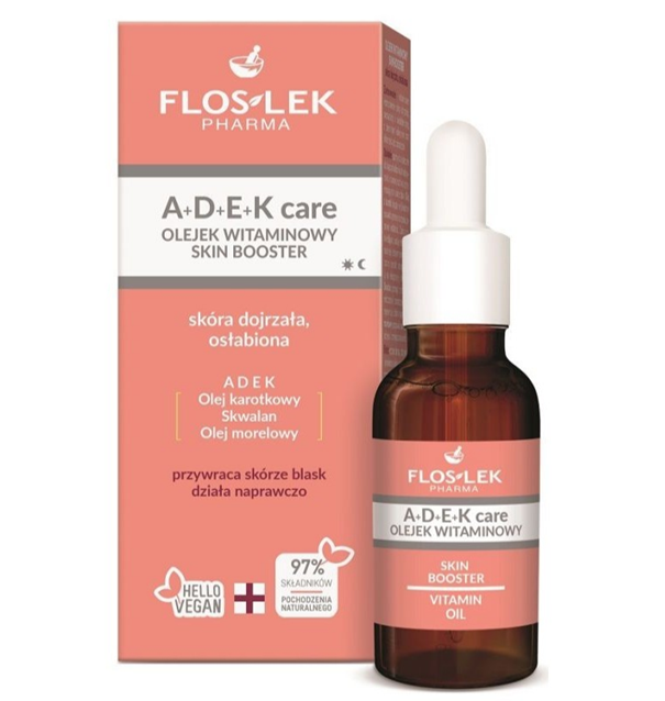 Flos-Lek A+D+E+K Care, lejek witaminowy, 30ml