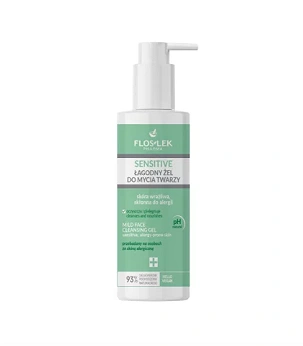 Flos-Lek Sensitive, żel do mycia twarzy do skóry wrażliwej, 175 ml